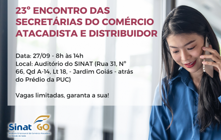 23º Encontro das Secretárias do Comércio Atacadista e Distribuidor